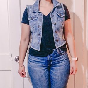 Jean vest
